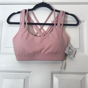 Victoria Secret Sports Padded Strappy Pink.